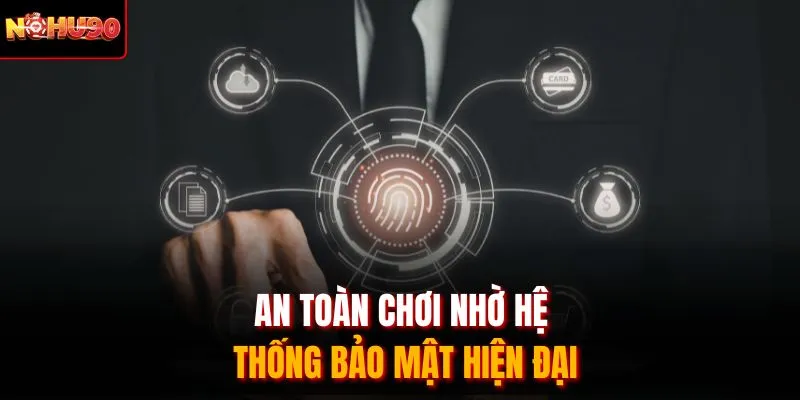 An toàn chơi nhờ hệ thống bảo mật hiện đại