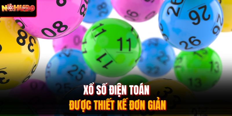 Xổ số điện toán được thiết kế đơn giản